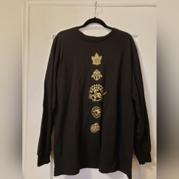 OVO x Toronto Raptors long sleeve large shirt, NBA, Drake Night March 9, 2018 - Picture 1 of 5